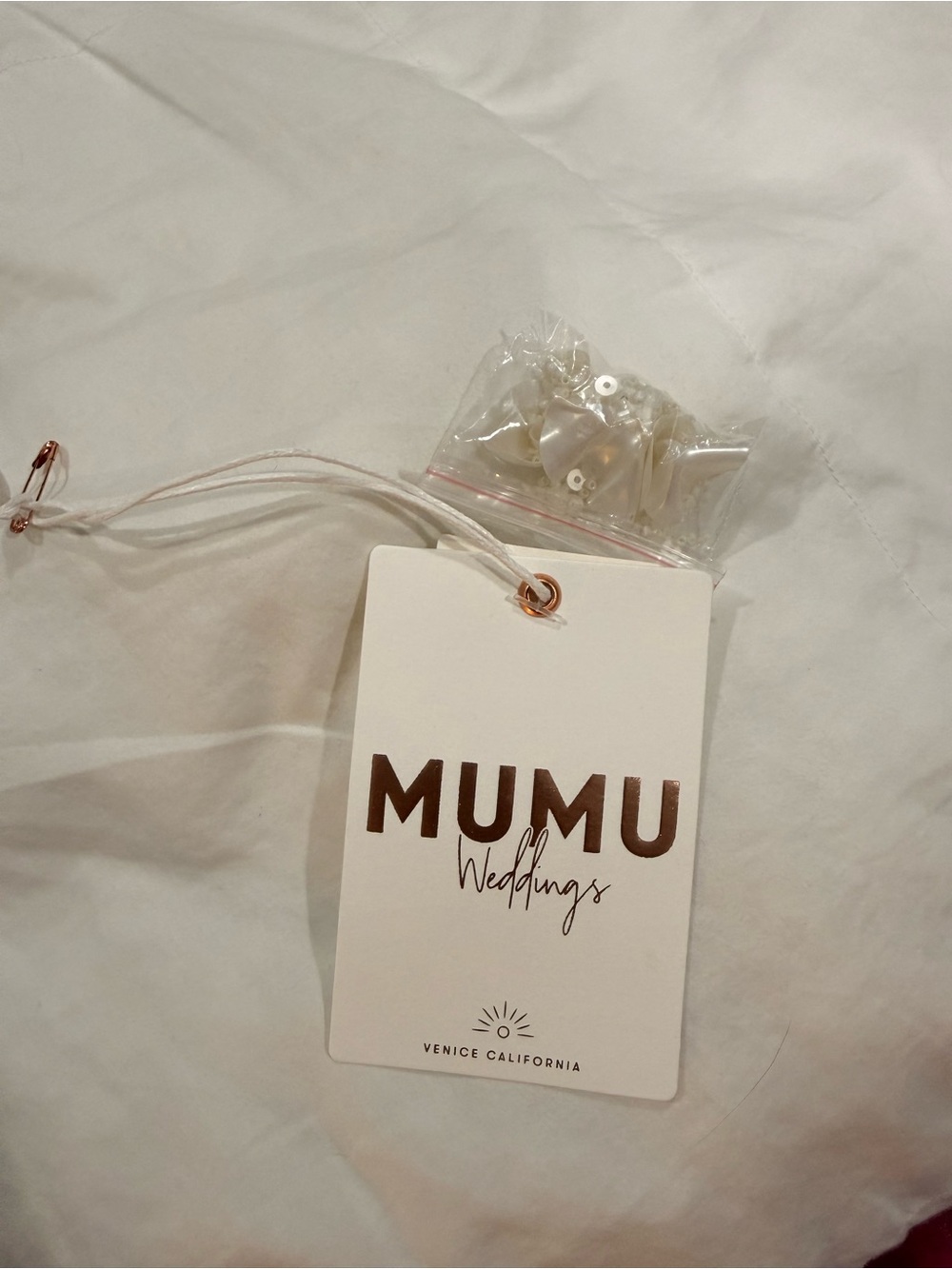 Show Me Your MuMu White Strapless Petal-Appliqué Tube Dress - Picture 7 of 7